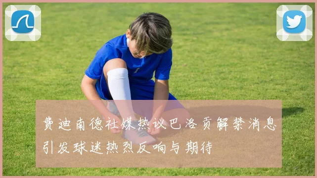费迪南德社媒热议巴洛贡解禁消息引发球迷热烈反响与期待